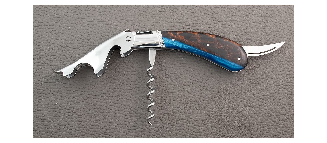 Laguiole Magnum Hybrid Ironwood corkscrew