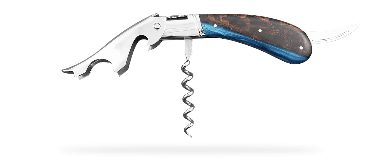 Laguiole Magnum Hybrid Ironwood corkscrew