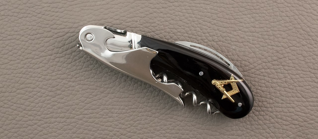 Laguiole Magnum Freemason corkscrew